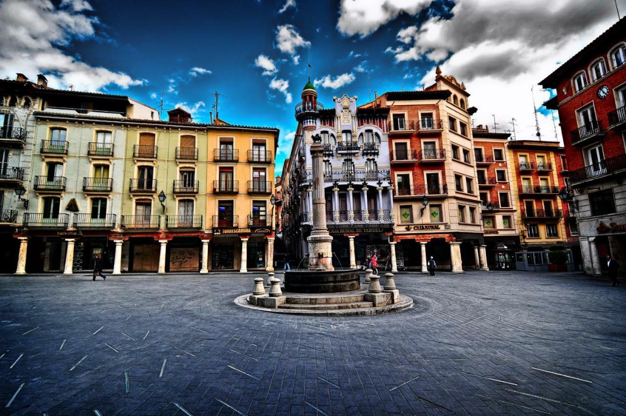 Apartamento Abadia Teruel Bagian luar foto